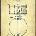 Snare Drum Patent Drawing from 1939 - Vintage